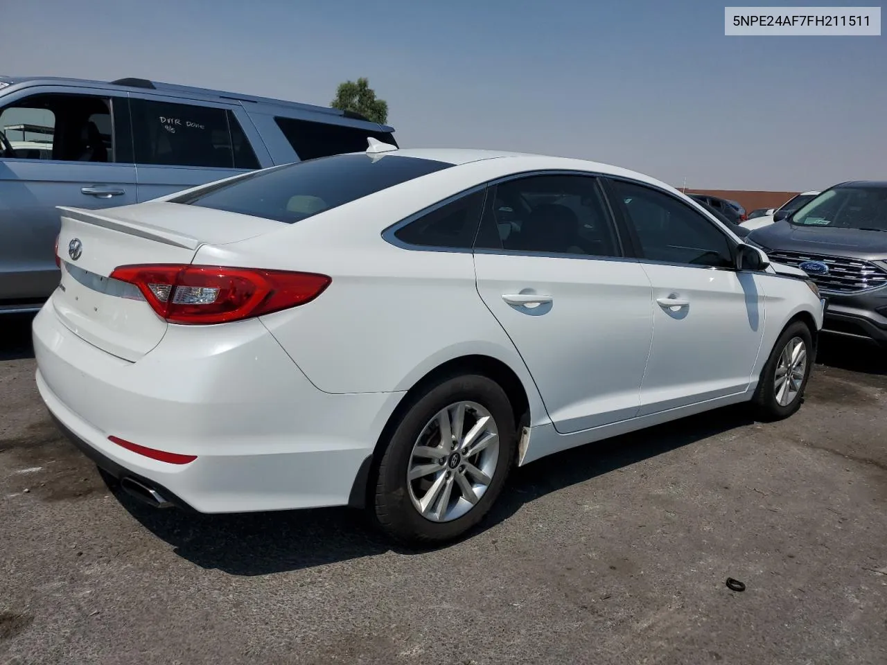 2015 Hyundai Sonata Se VIN: 5NPE24AF7FH211511 Lot: 70809694