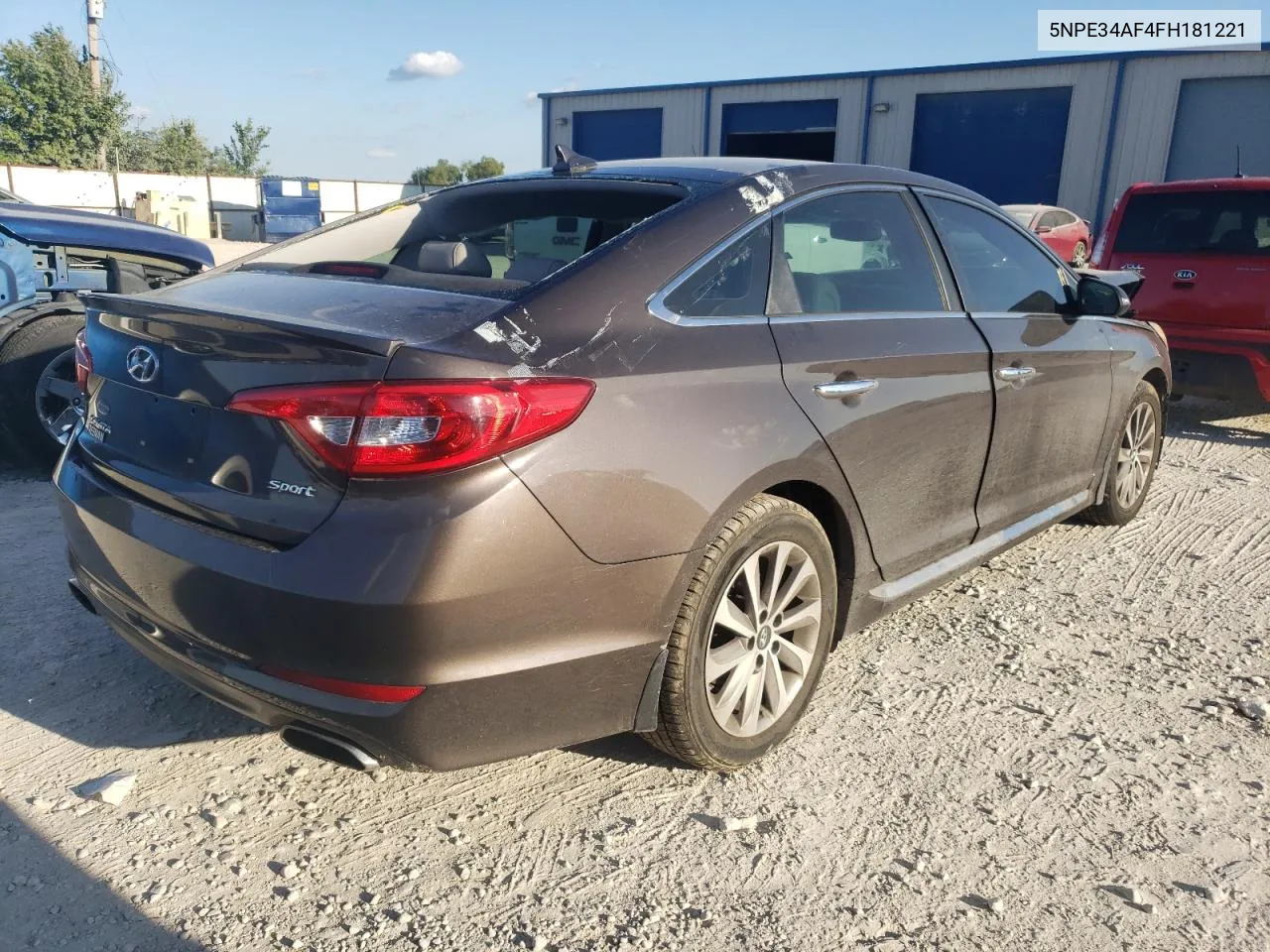 2015 Hyundai Sonata Sport VIN: 5NPE34AF4FH181221 Lot: 70841734