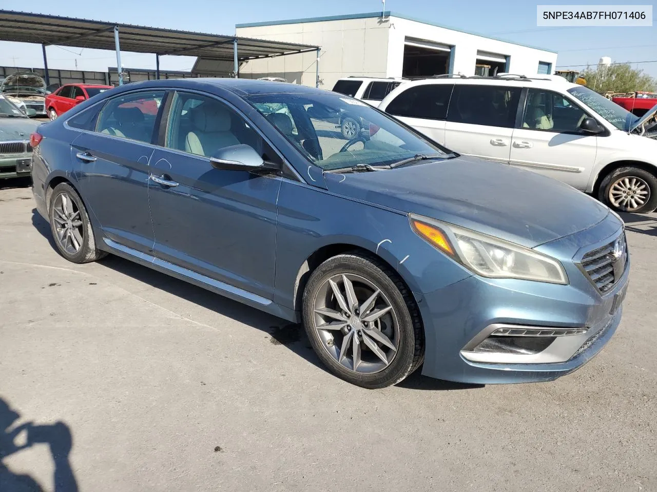 2015 Hyundai Sonata Sport VIN: 5NPE34AB7FH071406 Lot: 70884184