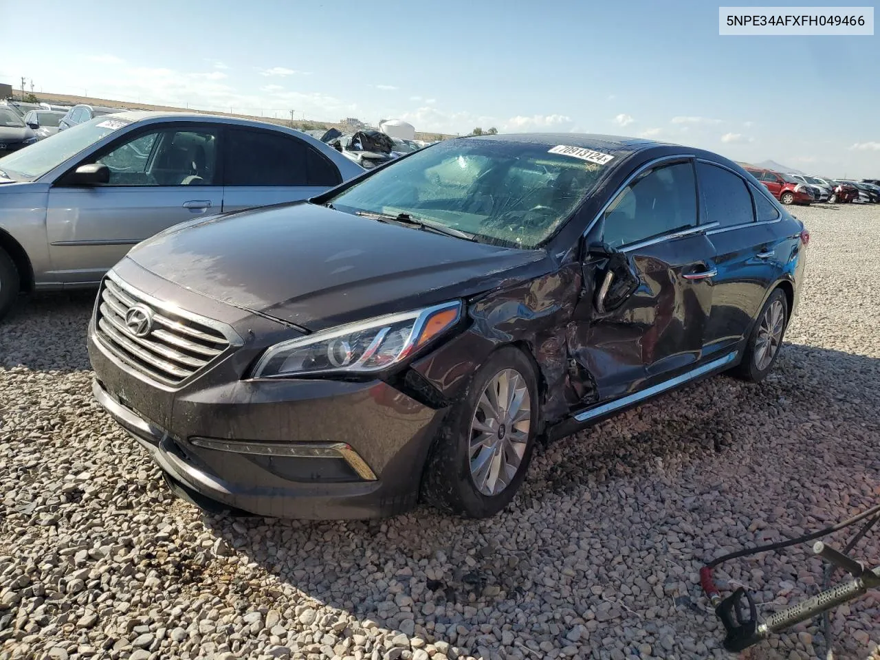 2015 Hyundai Sonata Sport VIN: 5NPE34AFXFH049466 Lot: 70913124