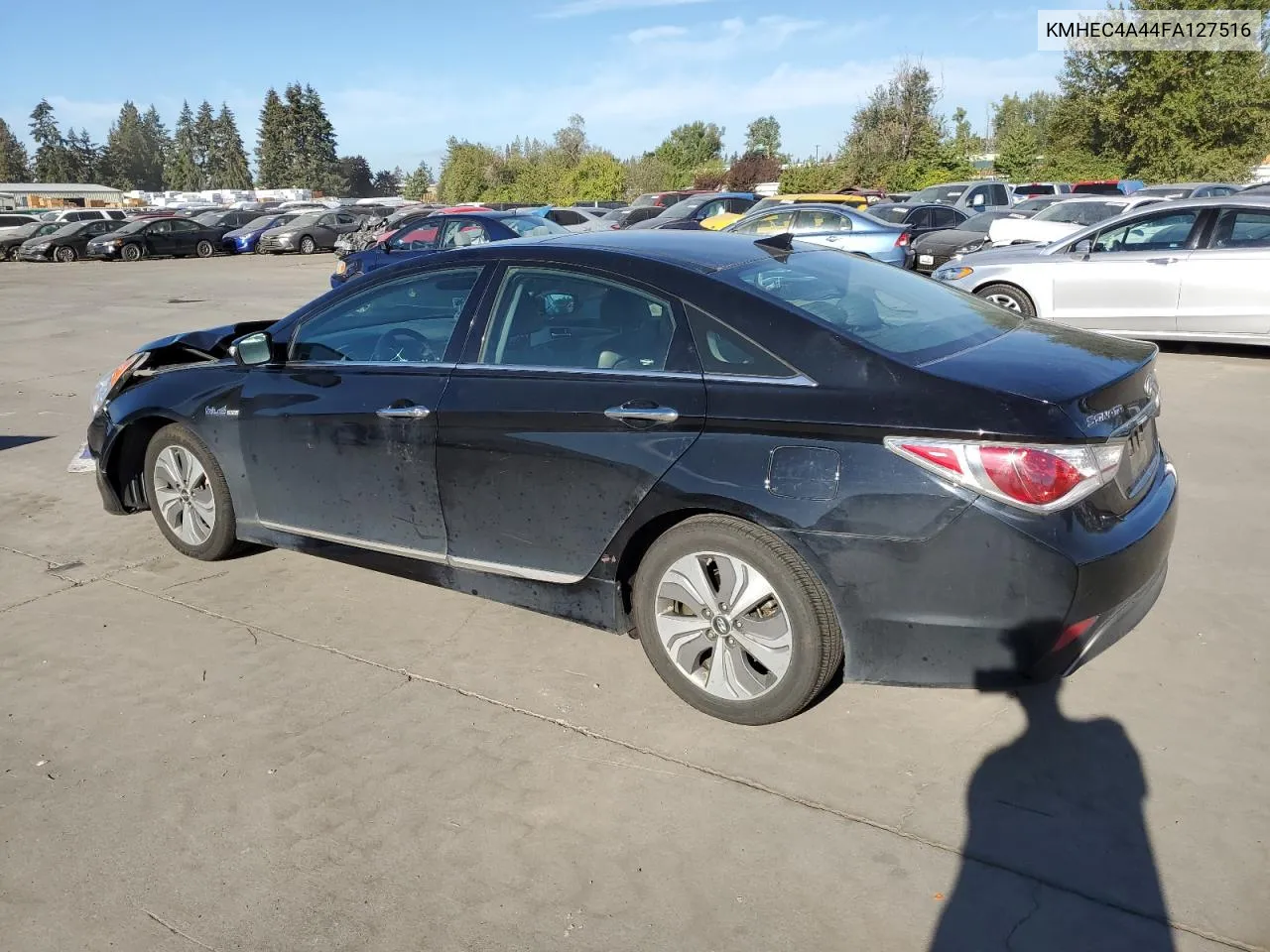 2015 Hyundai Sonata Hybrid VIN: KMHEC4A44FA127516 Lot: 71013984