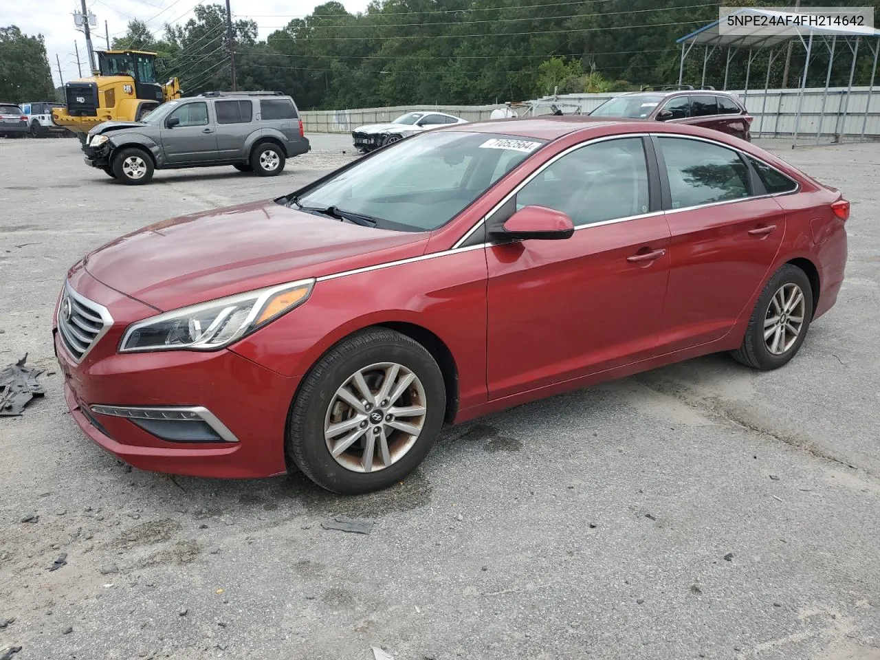 5NPE24AF4FH214642 2015 Hyundai Sonata Se