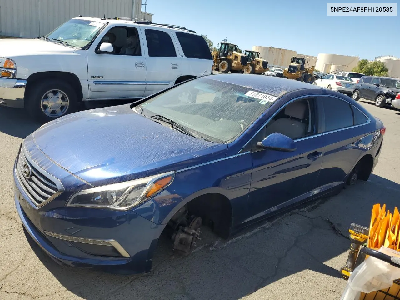 5NPE24AF8FH120585 2015 Hyundai Sonata Se