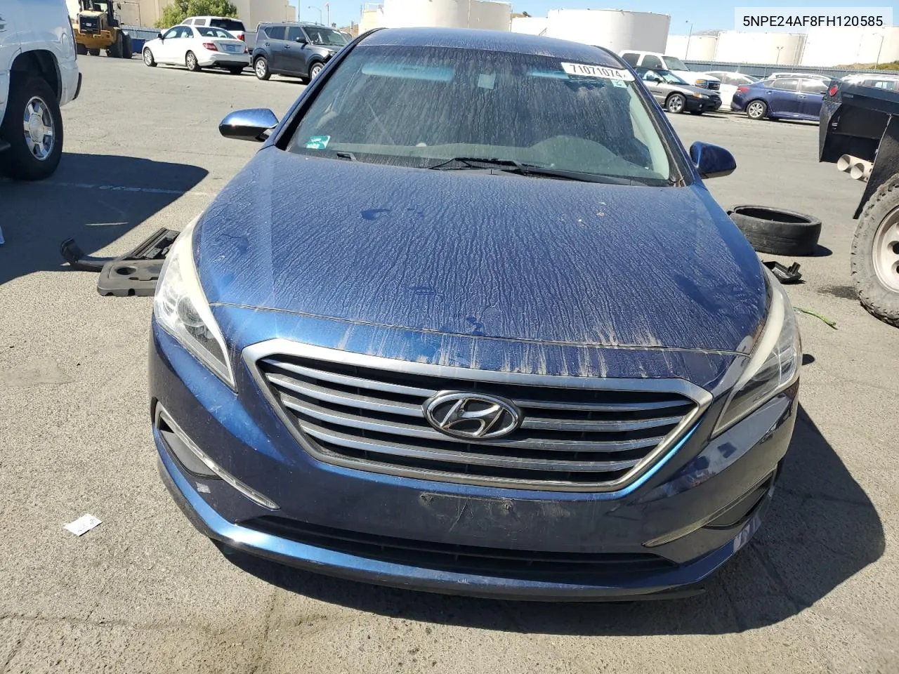 2015 Hyundai Sonata Se VIN: 5NPE24AF8FH120585 Lot: 71071074