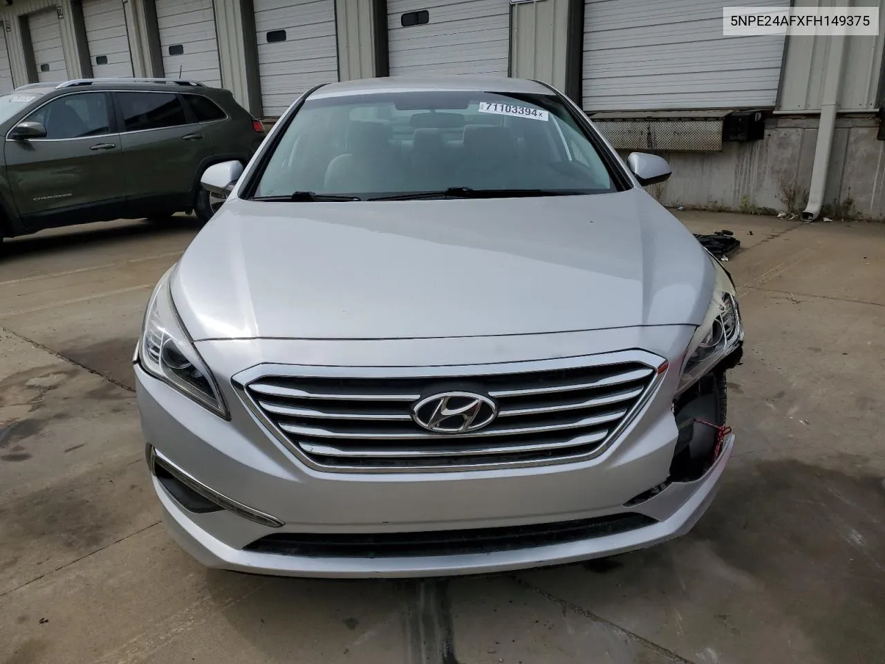 2015 Hyundai Sonata Se VIN: 5NPE24AFXFH149375 Lot: 71103394