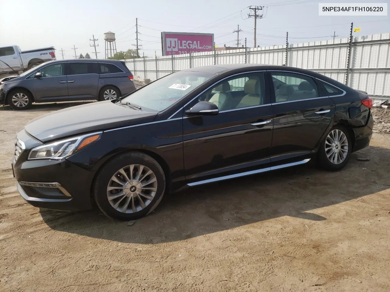 5NPE34AF1FH106220 2015 Hyundai Sonata Sport