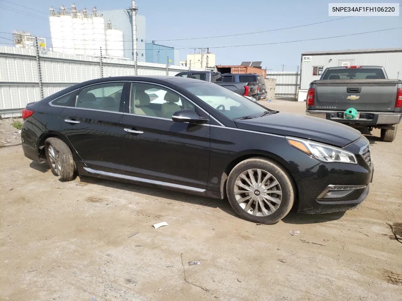 2015 Hyundai Sonata Sport VIN: 5NPE34AF1FH106220 Lot: 71153654