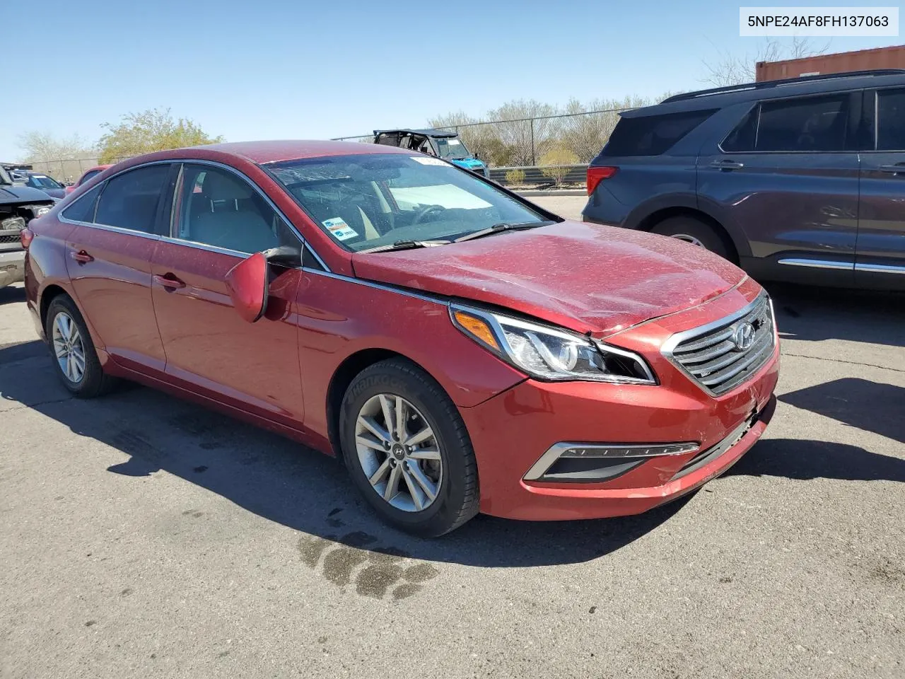 5NPE24AF8FH137063 2015 Hyundai Sonata Se