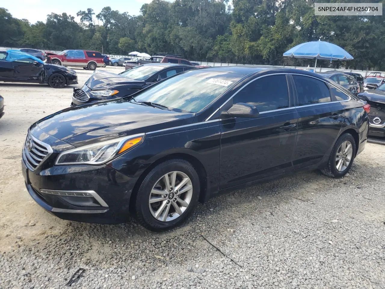 2015 Hyundai Sonata Se VIN: 5NPE24AF4FH250704 Lot: 71361474