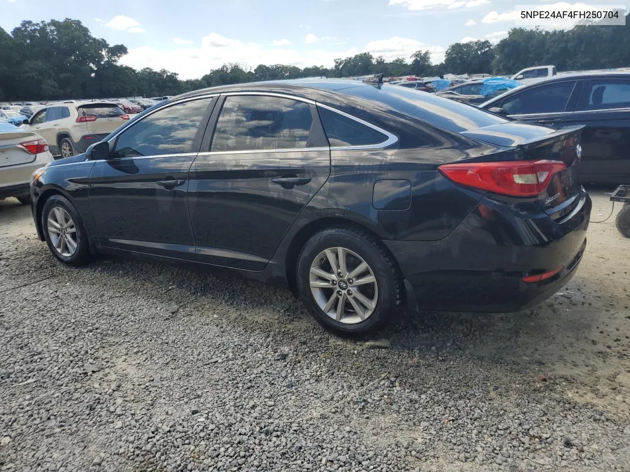 2015 Hyundai Sonata Se VIN: 5NPE24AF4FH250704 Lot: 71361474