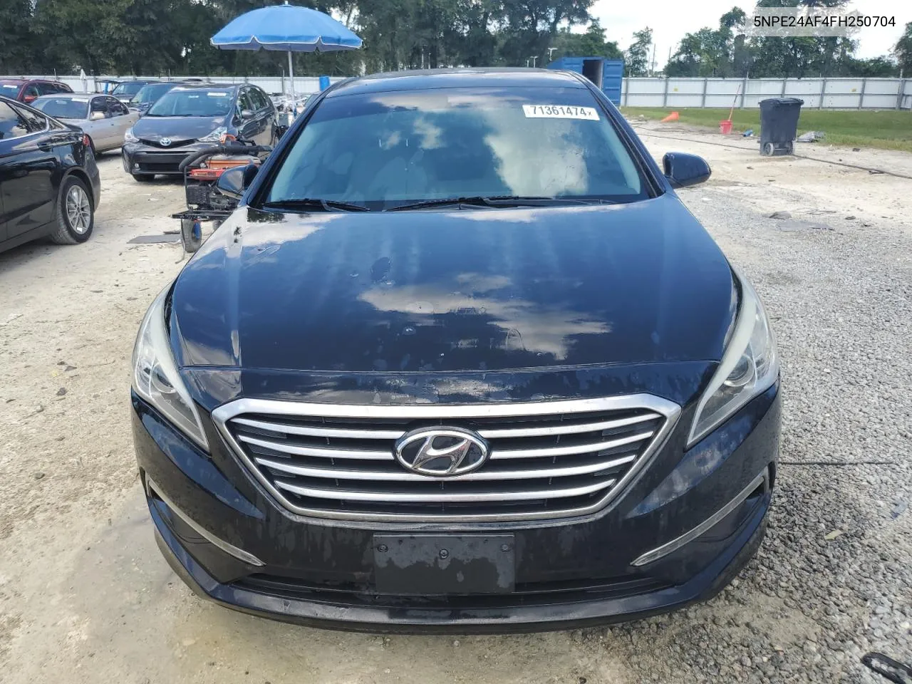 2015 Hyundai Sonata Se VIN: 5NPE24AF4FH250704 Lot: 71361474