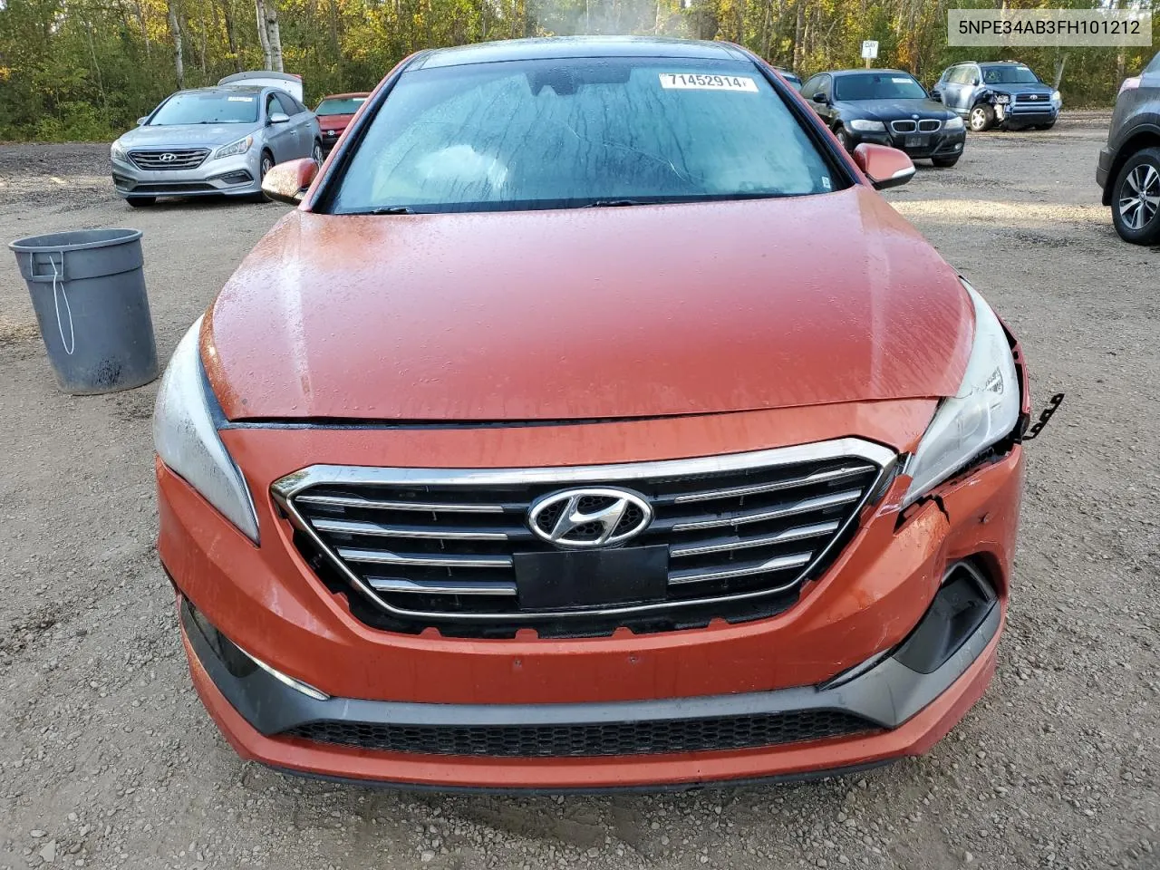 2015 Hyundai Sonata Sport VIN: 5NPE34AB3FH101212 Lot: 71452914