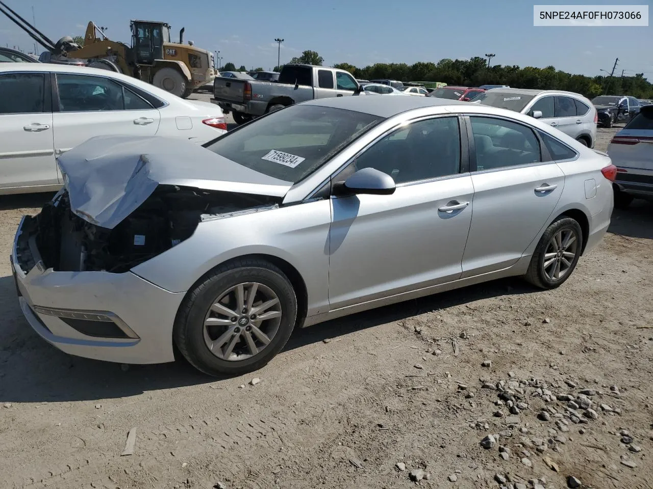 2015 Hyundai Sonata Se VIN: 5NPE24AF0FH073066 Lot: 71599234