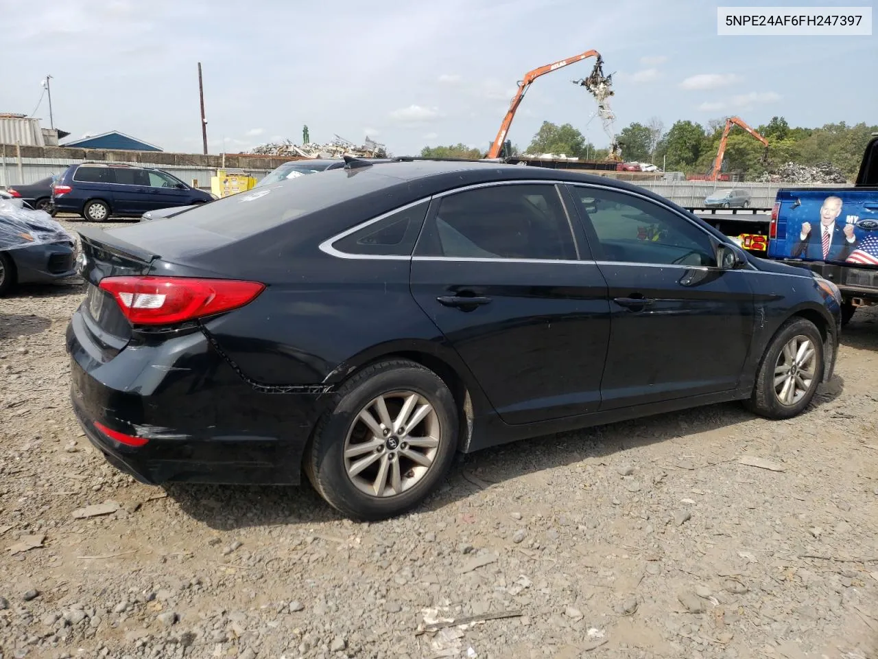 2015 Hyundai Sonata Se VIN: 5NPE24AF6FH247397 Lot: 71605034