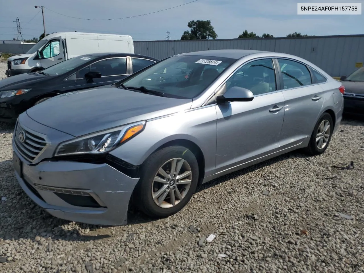 5NPE24AF0FH157758 2015 Hyundai Sonata Se