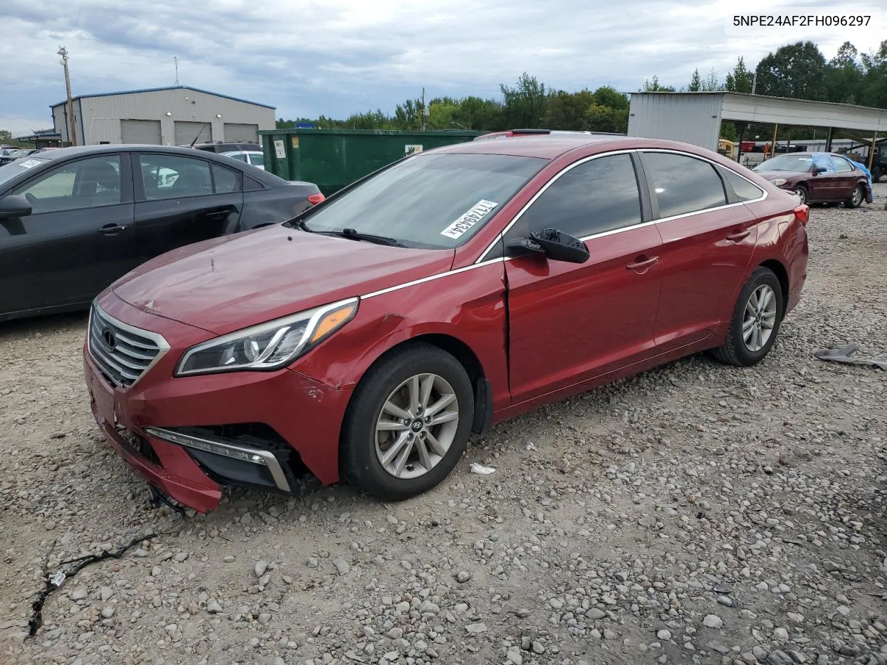 2015 Hyundai Sonata Se VIN: 5NPE24AF2FH096297 Lot: 71749434