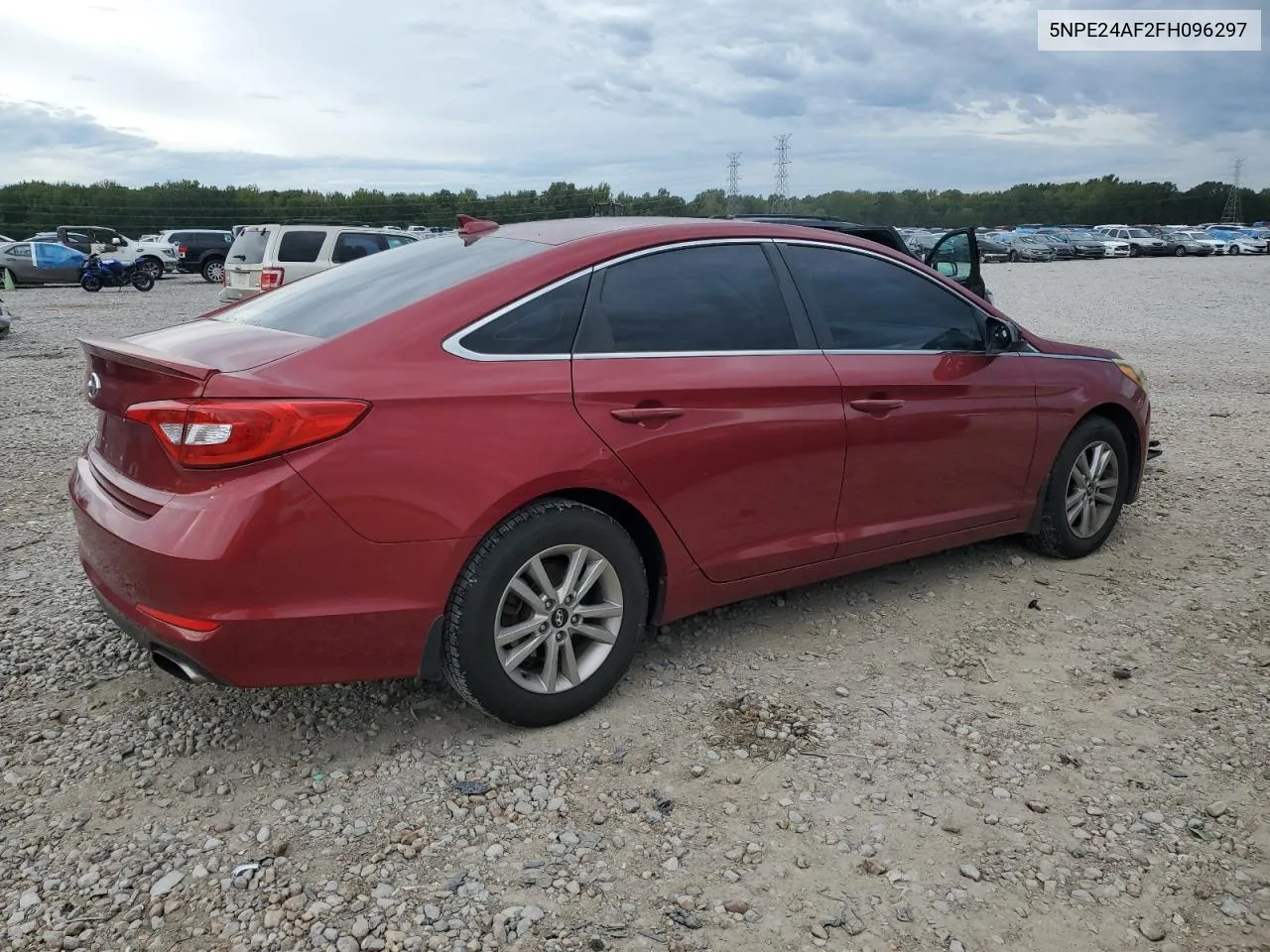 2015 Hyundai Sonata Se VIN: 5NPE24AF2FH096297 Lot: 71749434