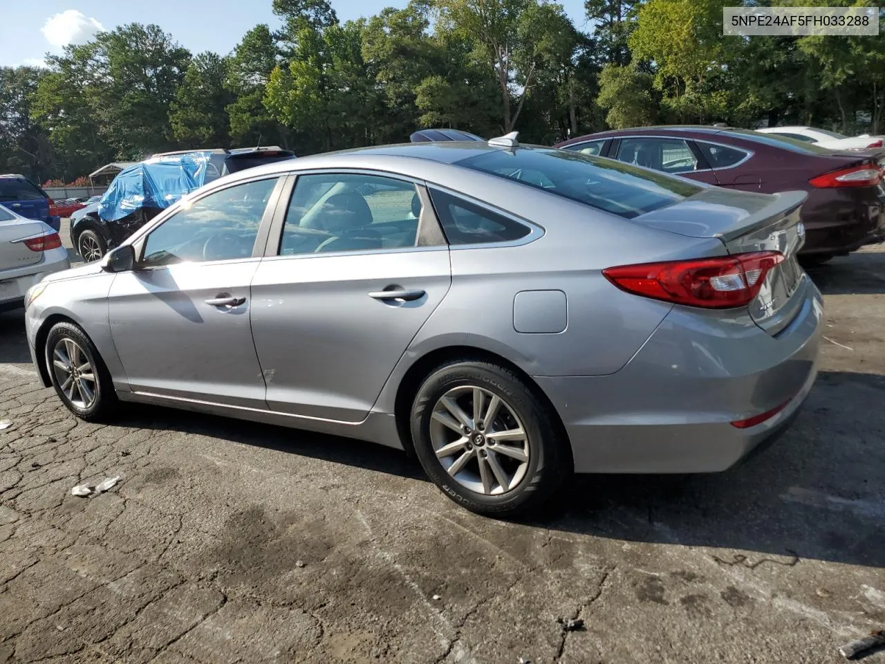 2015 Hyundai Sonata Se VIN: 5NPE24AF5FH033288 Lot: 71753284