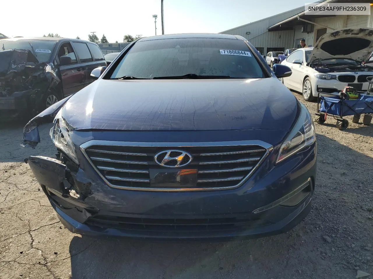 2015 Hyundai Sonata Sport VIN: 5NPE34AF9FH236309 Lot: 71806844