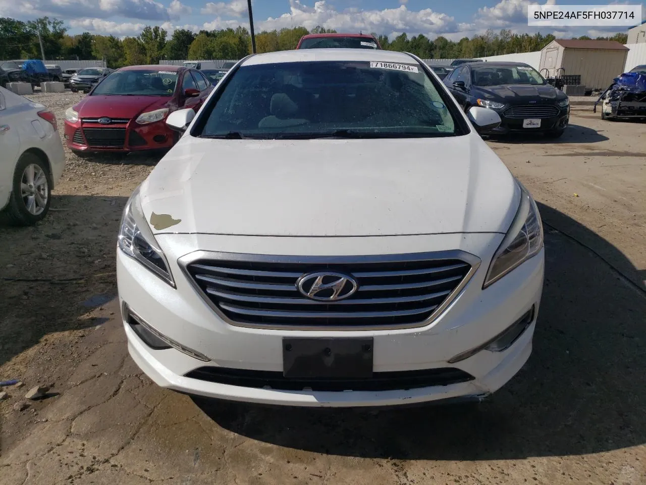 2015 Hyundai Sonata Se VIN: 5NPE24AF5FH037714 Lot: 71866794