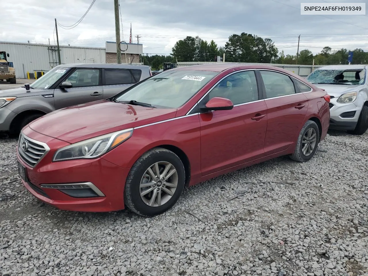 5NPE24AF6FH019349 2015 Hyundai Sonata Se