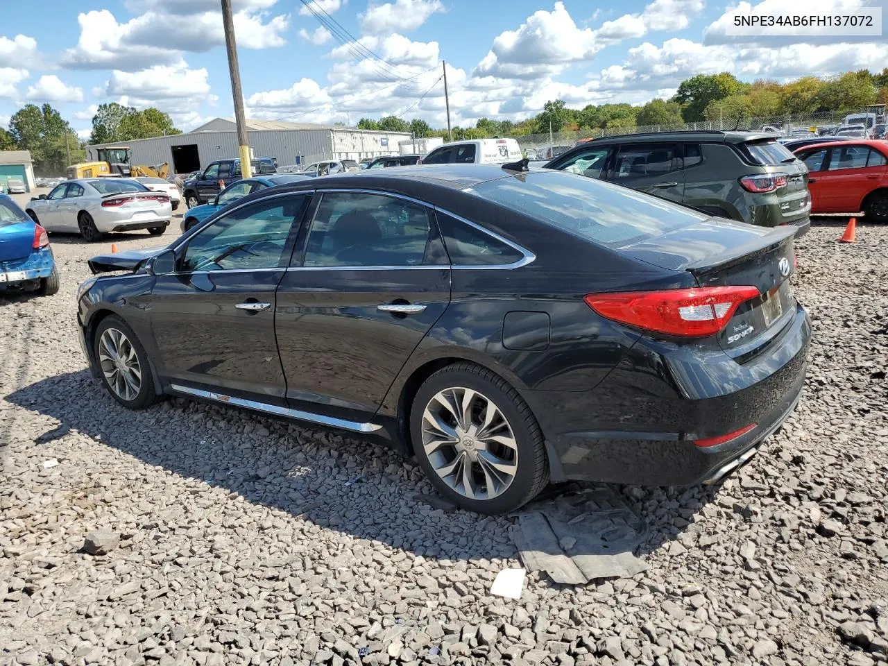 2015 Hyundai Sonata Sport VIN: 5NPE34AB6FH137072 Lot: 71949974