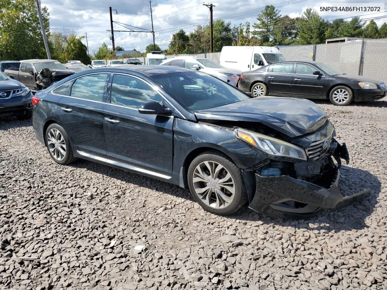 2015 Hyundai Sonata Sport VIN: 5NPE34AB6FH137072 Lot: 71949974