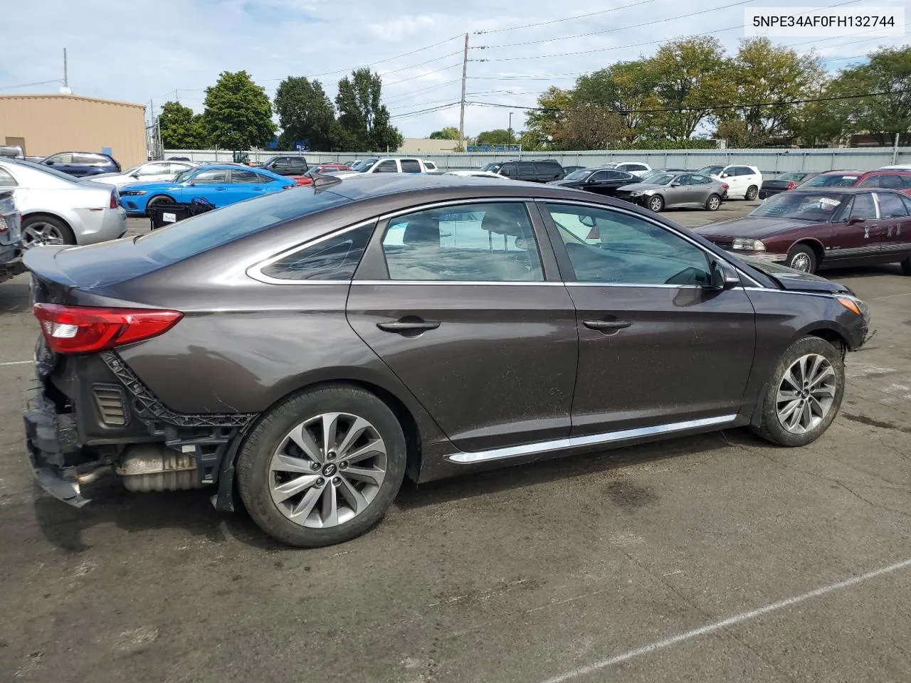 2015 Hyundai Sonata Sport VIN: 5NPE34AF0FH132744 Lot: 71990424