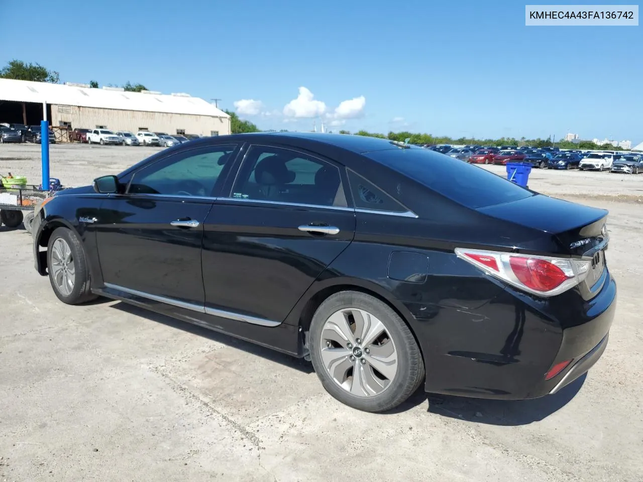 KMHEC4A43FA136742 2015 Hyundai Sonata Hybrid