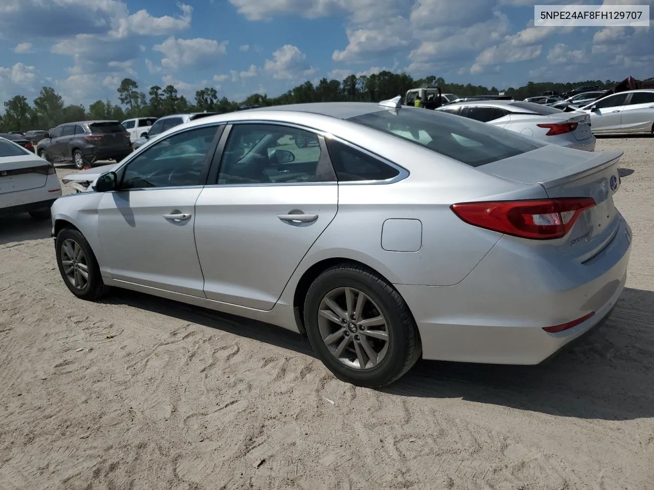 2015 Hyundai Sonata Se VIN: 5NPE24AF8FH129707 Lot: 72024924