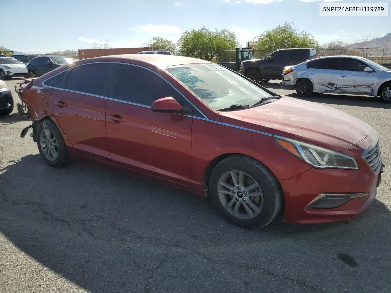 2015 Hyundai Sonata Se VIN: 5NPE24AF8FH119789 Lot: 72222084