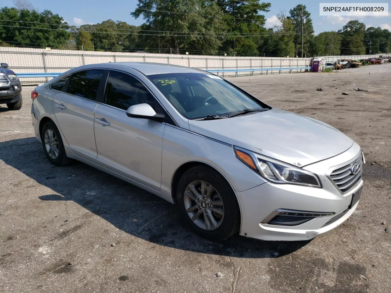 2015 Hyundai Sonata Se VIN: 5NPE24AF1FH008209 Lot: 72235414