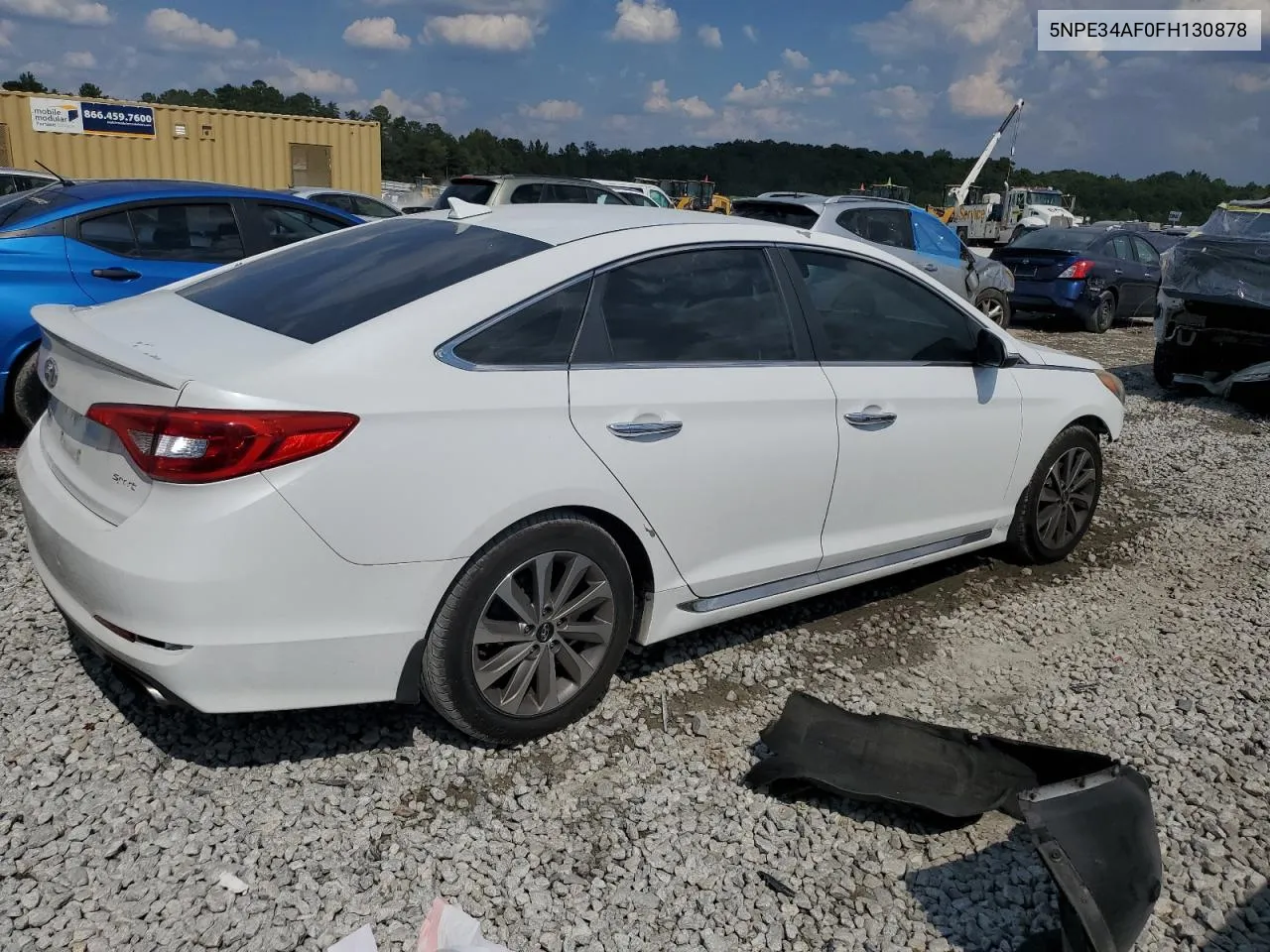 5NPE34AF0FH130878 2015 Hyundai Sonata Sport