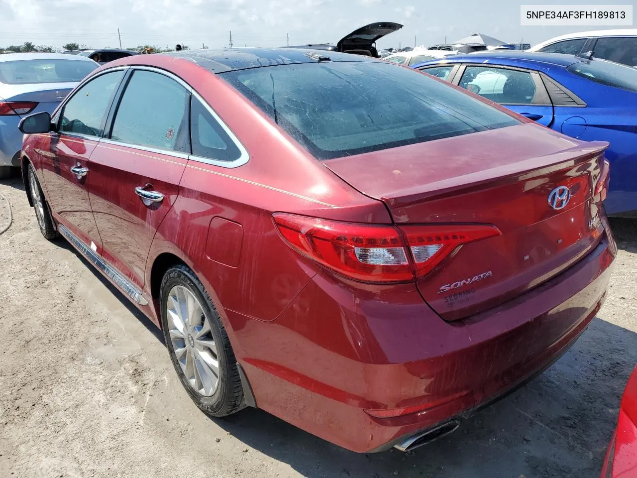 2015 Hyundai Sonata Sport VIN: 5NPE34AF3FH189813 Lot: 72558384