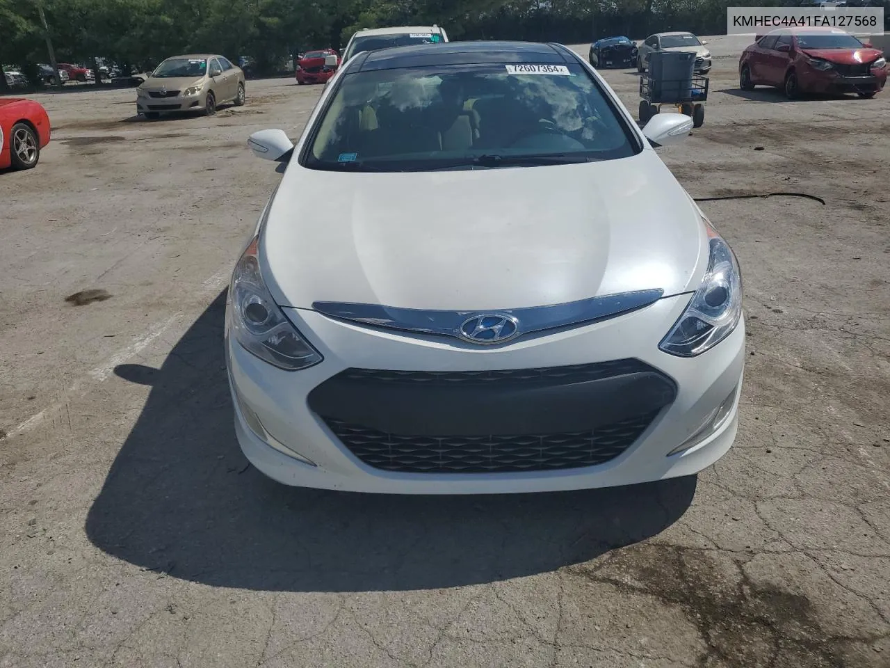 2015 Hyundai Sonata Hybrid VIN: KMHEC4A41FA127568 Lot: 72607364