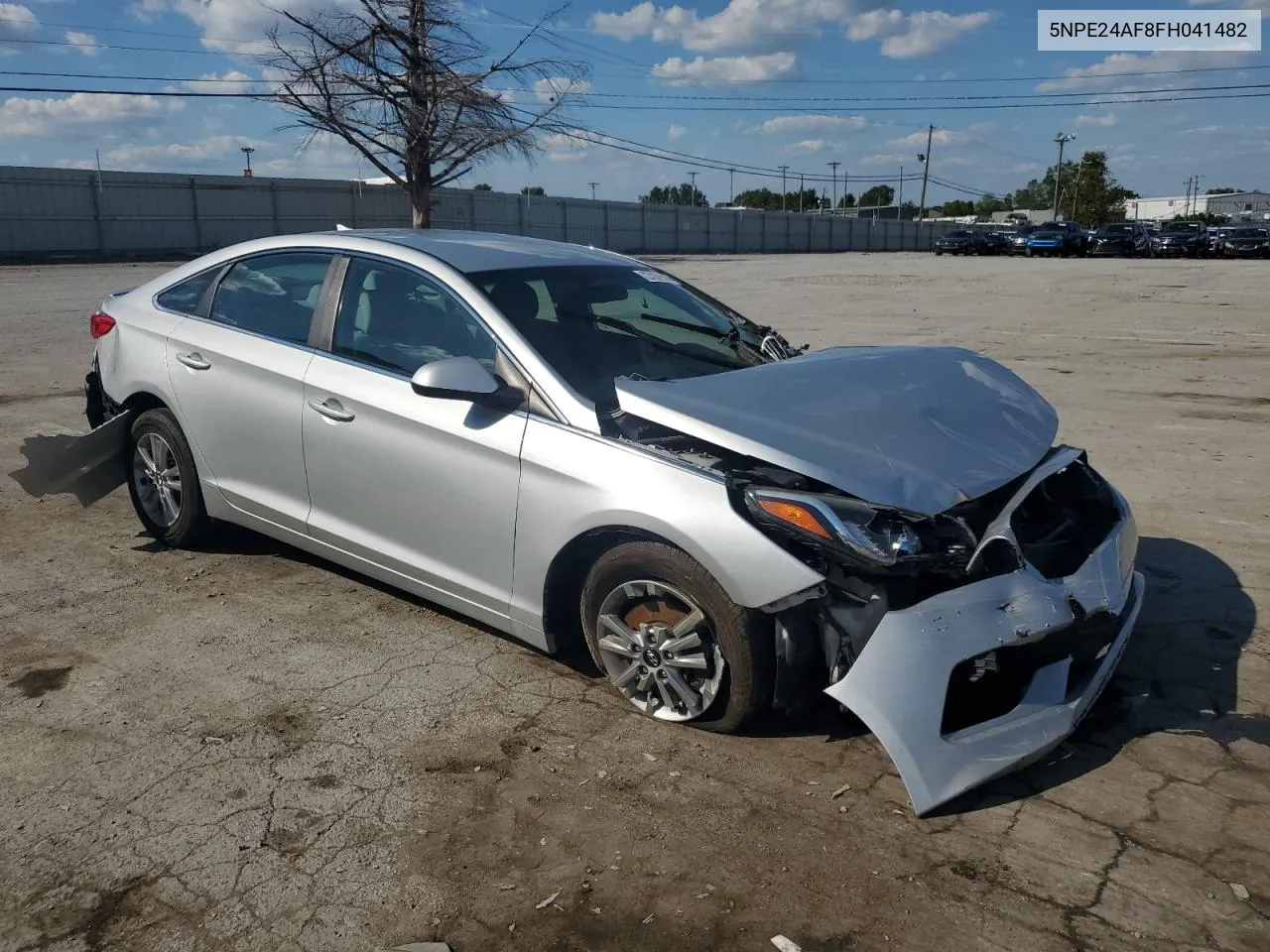 2015 Hyundai Sonata Se VIN: 5NPE24AF8FH041482 Lot: 72707914