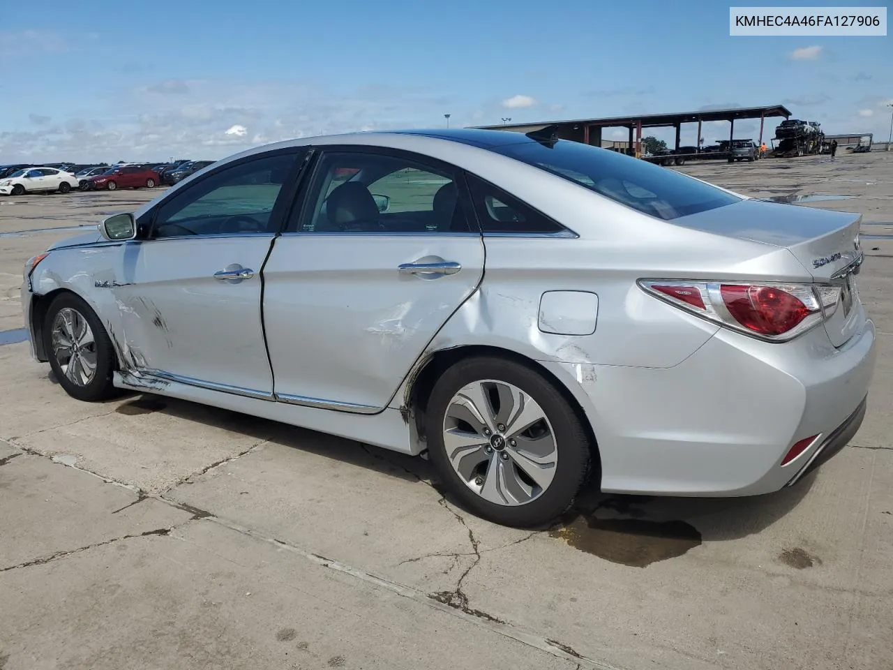 2015 Hyundai Sonata Hybrid VIN: KMHEC4A46FA127906 Lot: 72796474