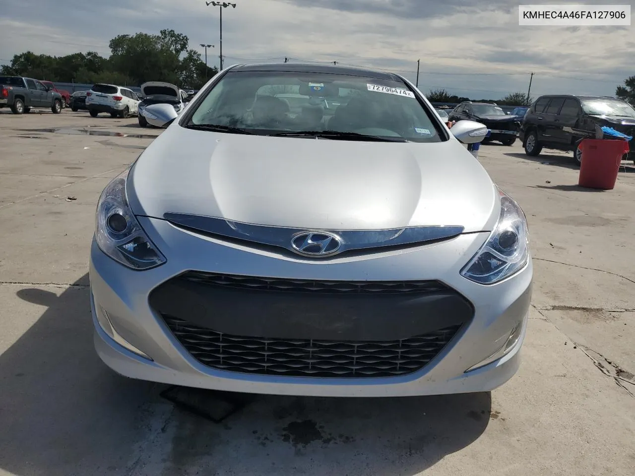 2015 Hyundai Sonata Hybrid VIN: KMHEC4A46FA127906 Lot: 72796474