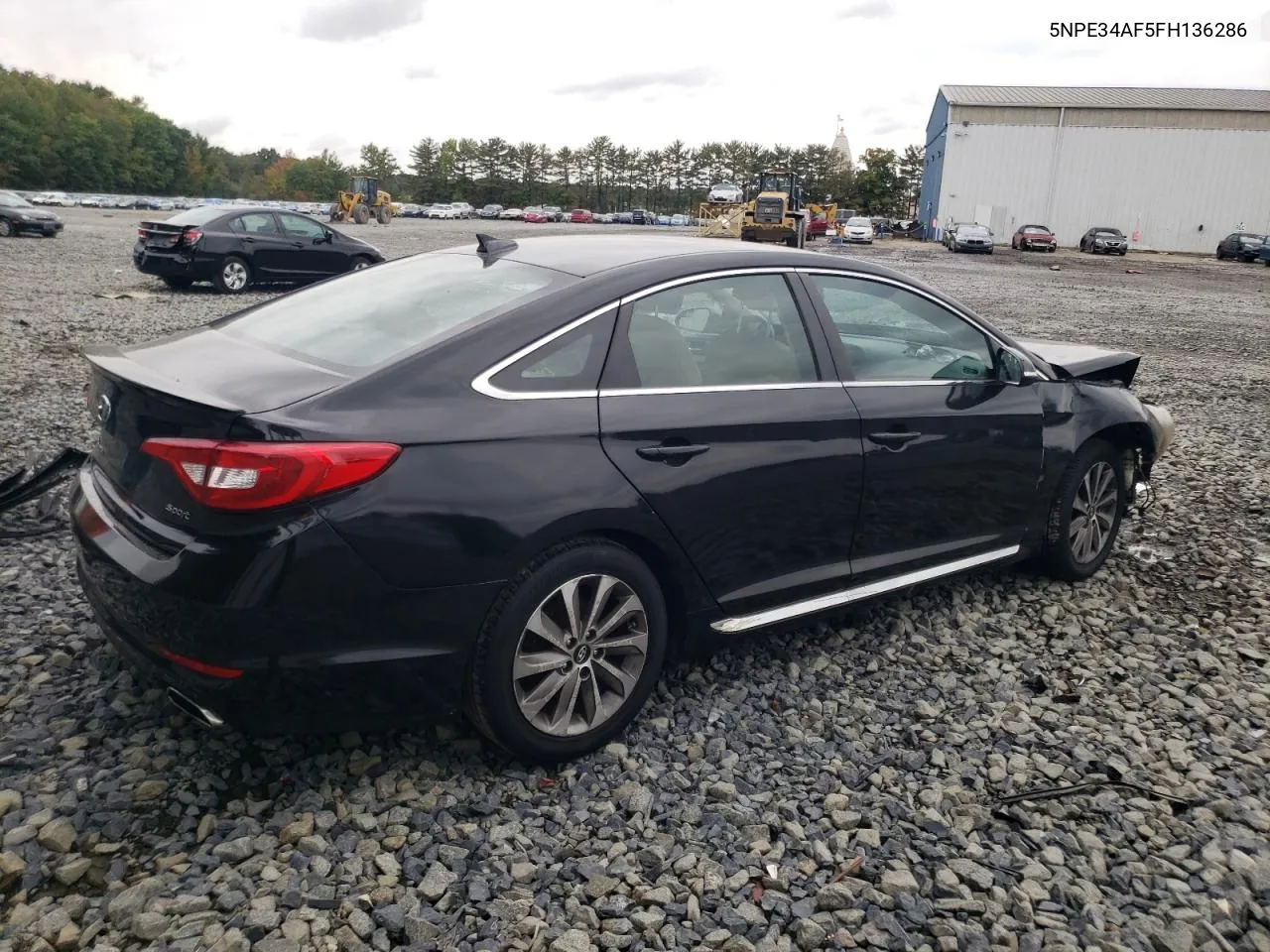 2015 Hyundai Sonata Sport VIN: 5NPE34AF5FH136286 Lot: 72924964