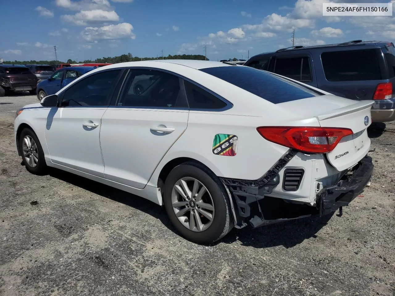 2015 Hyundai Sonata Se VIN: 5NPE24AF6FH150166 Lot: 72945714