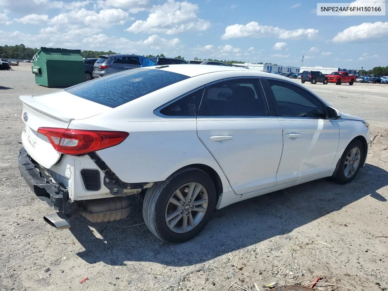 5NPE24AF6FH150166 2015 Hyundai Sonata Se