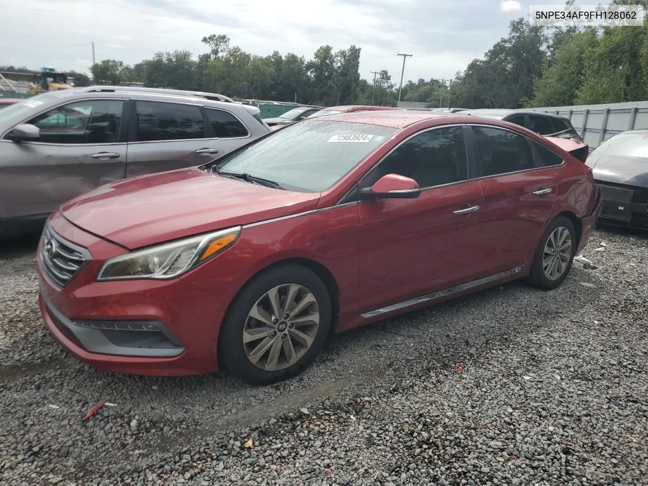 5NPE34AF9FH128062 2015 Hyundai Sonata Sport