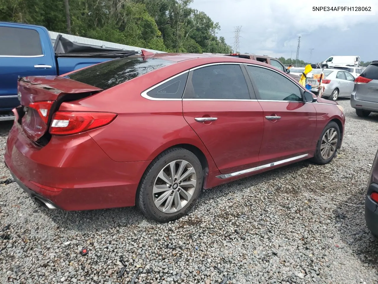 2015 Hyundai Sonata Sport VIN: 5NPE34AF9FH128062 Lot: 72983924