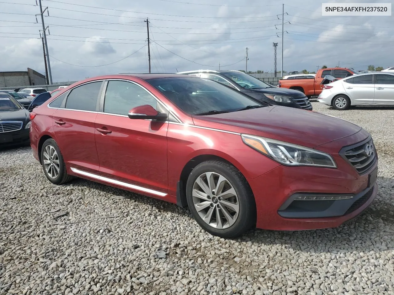 5NPE34AFXFH237520 2015 Hyundai Sonata Sport