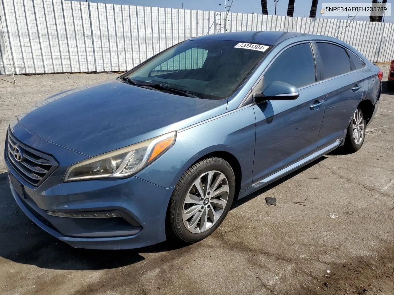 2015 Hyundai Sonata Sport VIN: 5NPE34AF0FH235789 Lot: 73094304