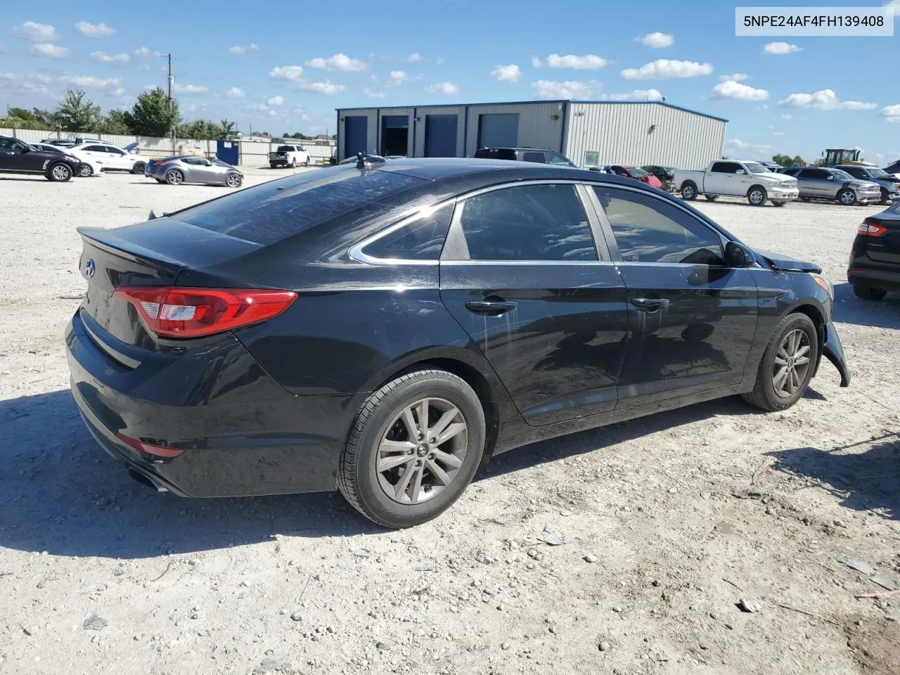 2015 Hyundai Sonata Se VIN: 5NPE24AF4FH139408 Lot: 73116644