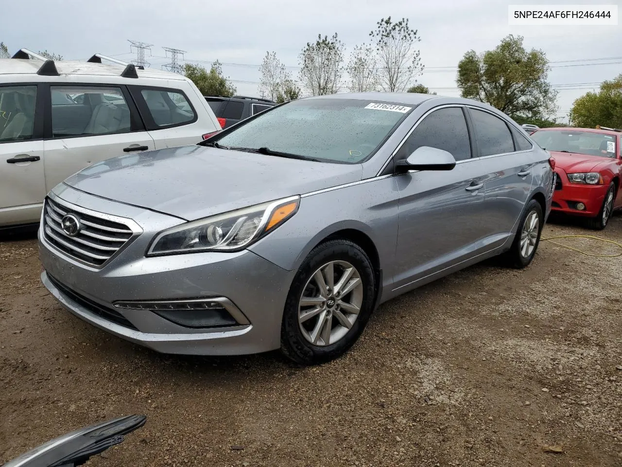 2015 Hyundai Sonata Se VIN: 5NPE24AF6FH246444 Lot: 73162314