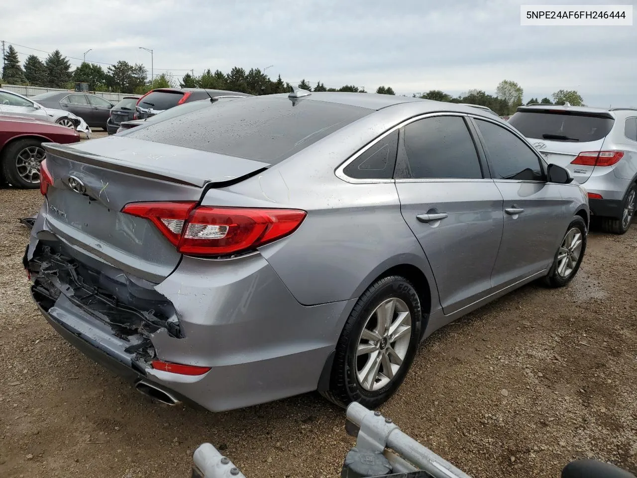 2015 Hyundai Sonata Se VIN: 5NPE24AF6FH246444 Lot: 73162314