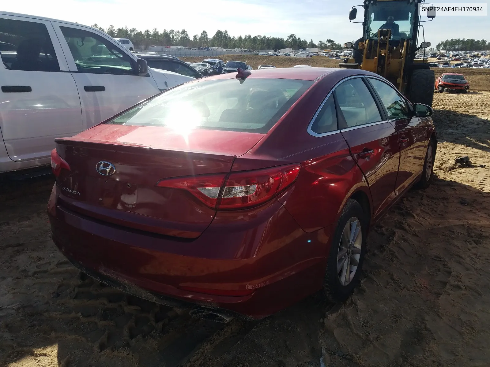 2015 Hyundai Sonata Se VIN: 5NPE24AF4FH170934 Lot: 73213154