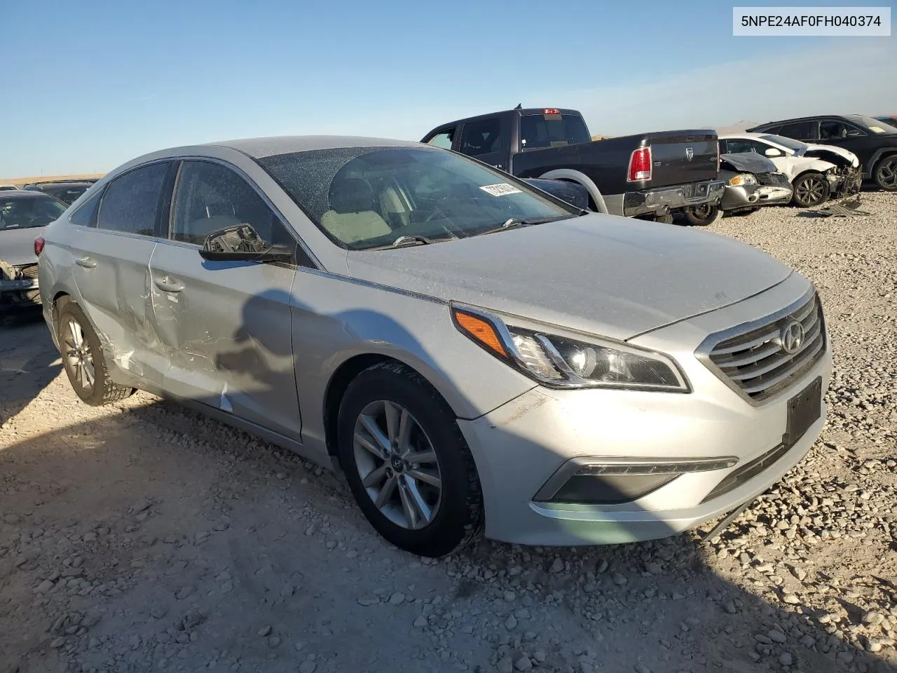 2015 Hyundai Sonata Se VIN: 5NPE24AF0FH040374 Lot: 73216314